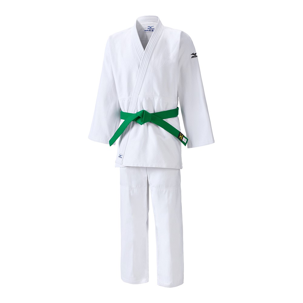 Judogis Mizuno Hayato Para Hombre Blancos 7061532-WH